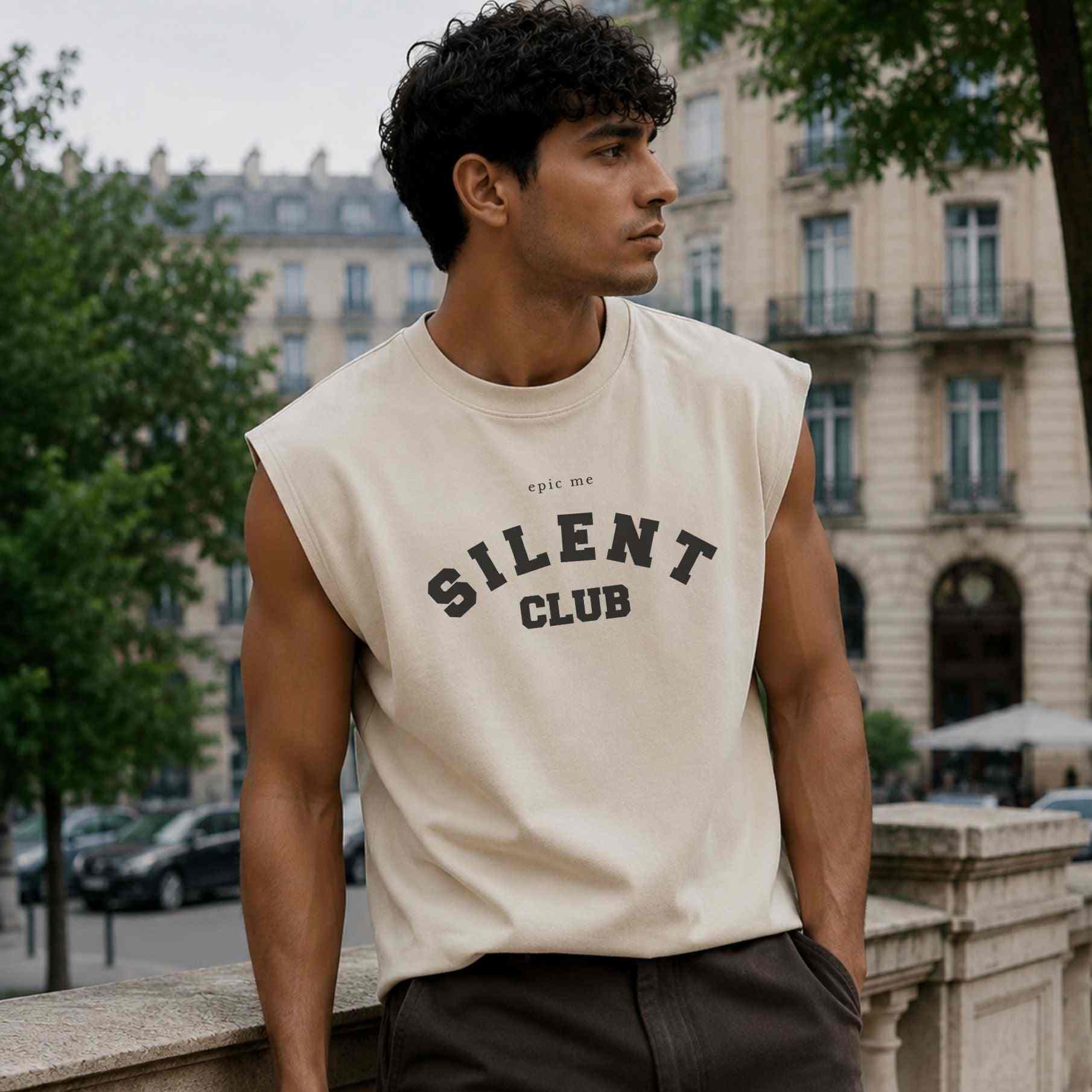 Camisetas sin mangas hombre