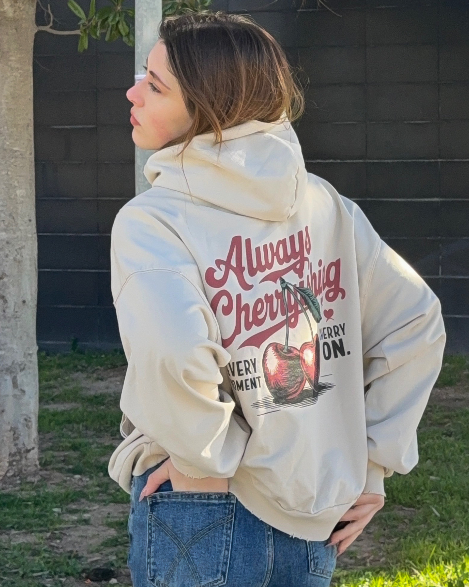 Sudadera con capucha Cherryshing