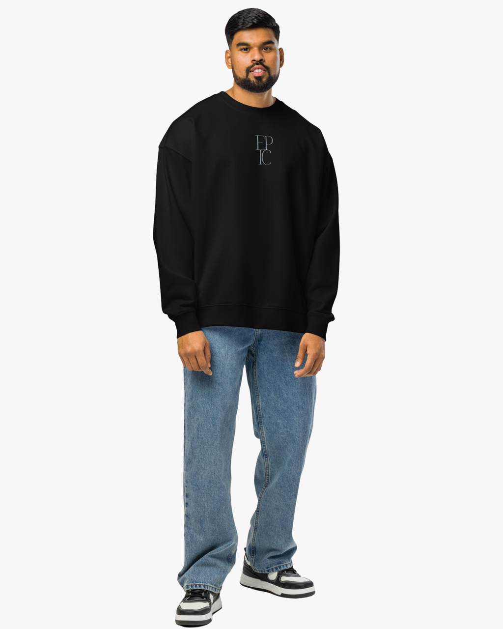 Sudadera oversize EPIC Negra