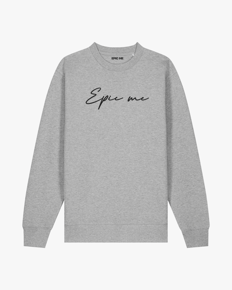 Sudadera Sin Capucha Gris Epic Me