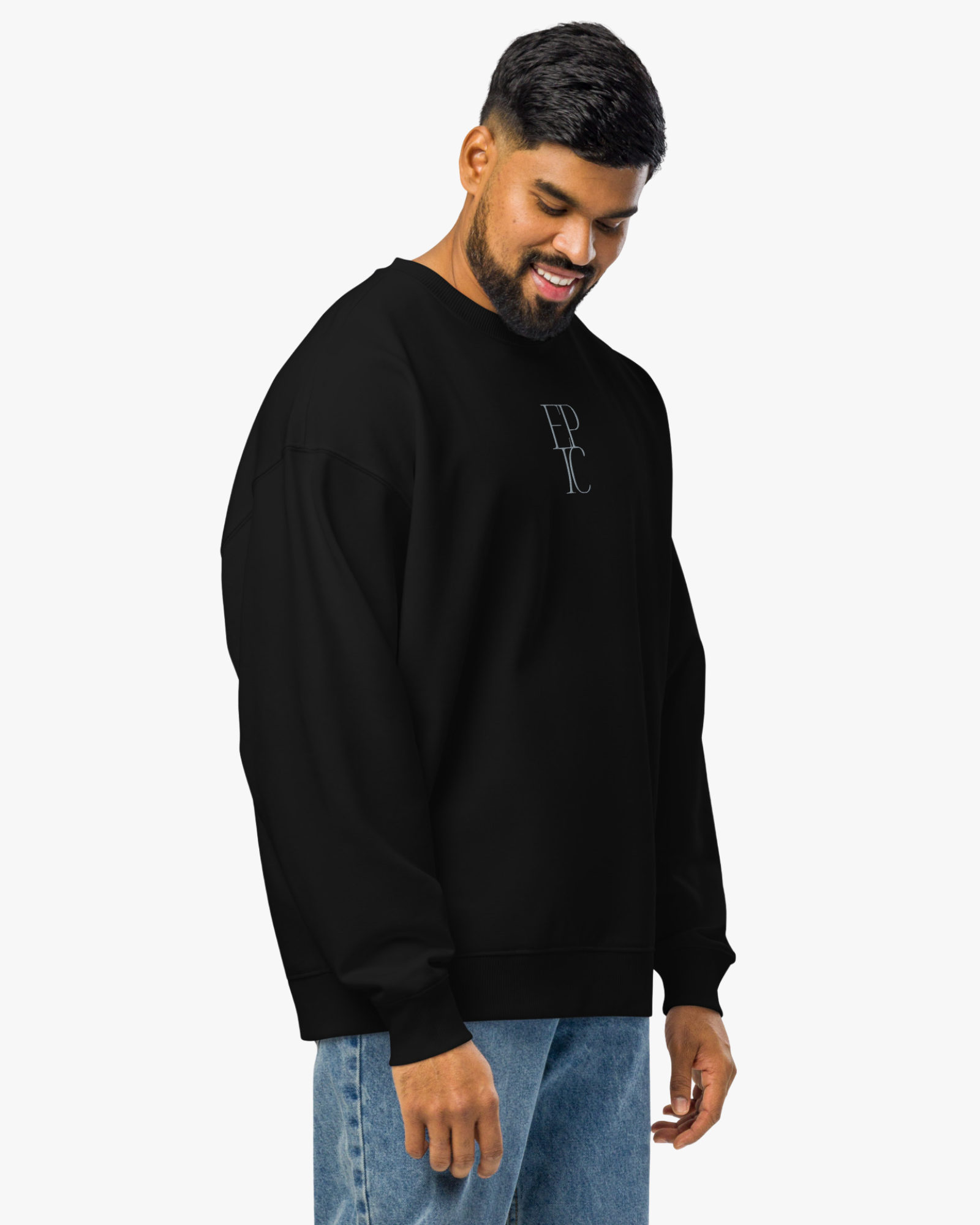 Sudadera oversize EPIC Negra