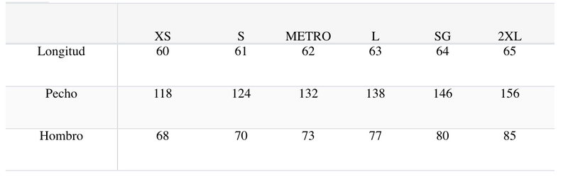 Size chart for Sudadera con capucha EPIC ME negra