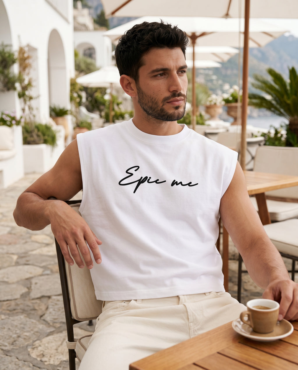 Tank Top Epic Me Blanco