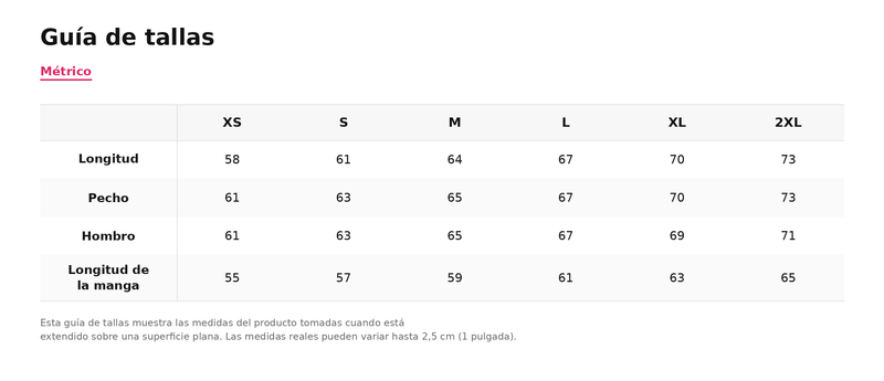 Size chart for Sudadera con Capucha Boxy Fit Efecto Lavado Epic me Azul Marino