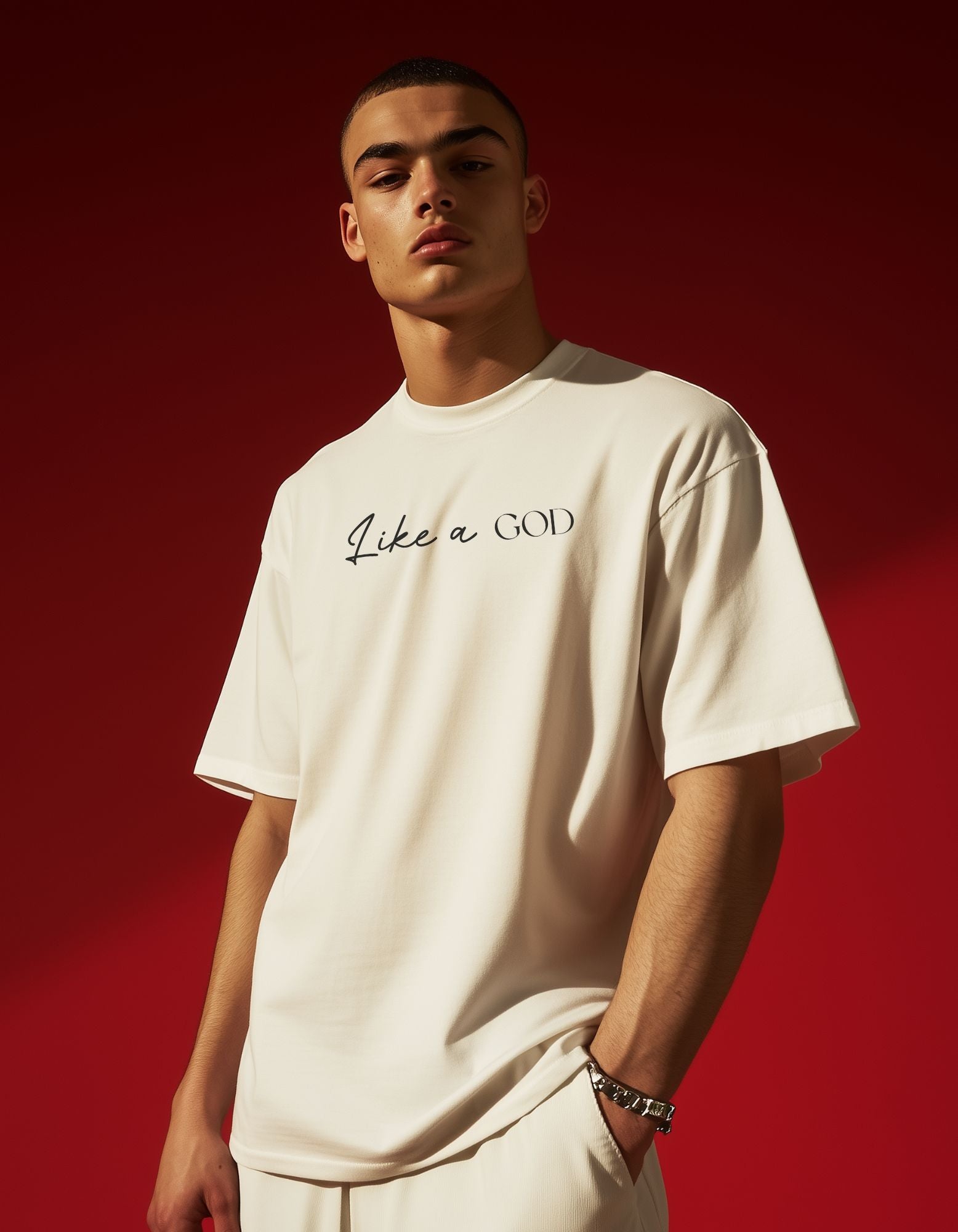 Camiseta Oversize Algodon