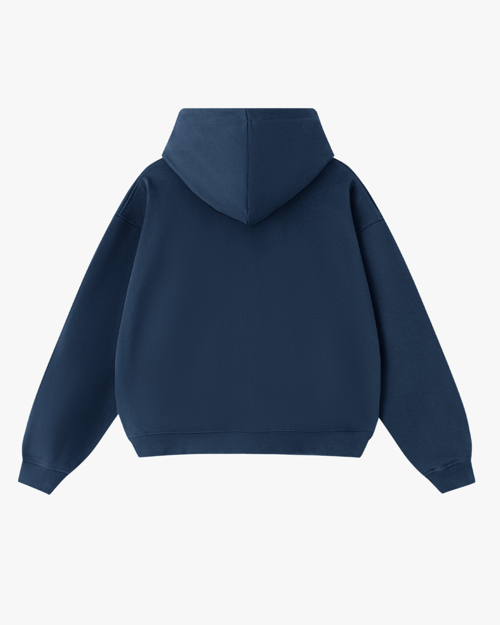 sudadera con capucha y cremallera bear epic me azul marino espalda