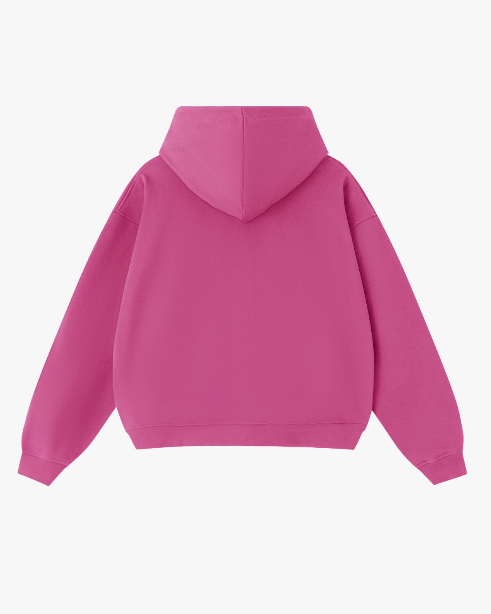 sudadera con capucha y cremallera bear epic me rosa espalda